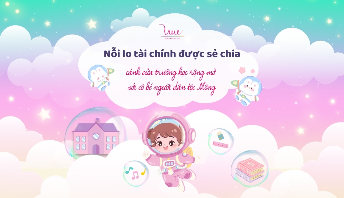 Khi nỗi lo tài chính được sẻ chia, cánh cửa trường học rộng mở với cô bé người dân tộc Mông